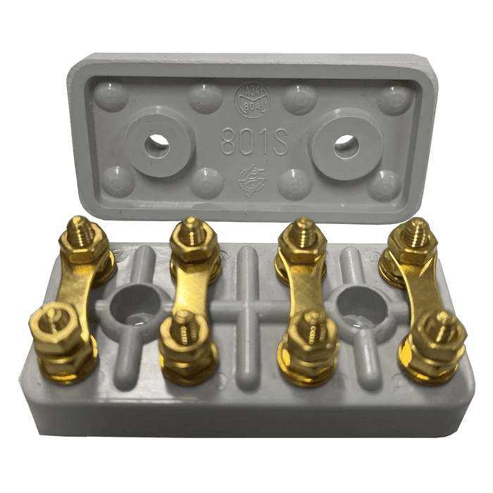 Motoren-Klemmbretter Typ S 8-polig M4-M10