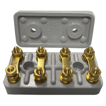 Motoren-Klemmbretter Typ S 8-polig M4-M10