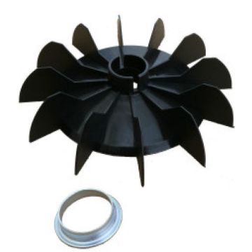 Lüfterflügel mit Klemmring - 180°C
